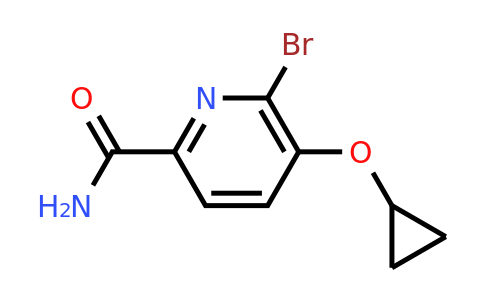 CAS 1243480-23-0 | 6-Bromo-5-cyclopropoxypicolinamide