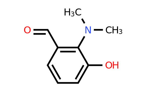 CAS 1243480-24-1 | 2-(Dimethylamino)-3-hydroxybenzaldehyde