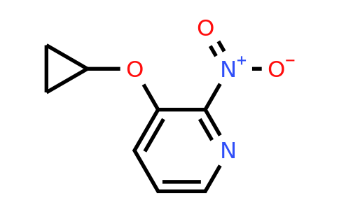 CAS 1243480-25-2 | 3-Cyclopropoxy-2-nitropyridine