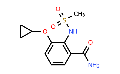 CAS 1243480-34-3 | 3-Cyclopropoxy-2-(methylsulfonamido)benzamide