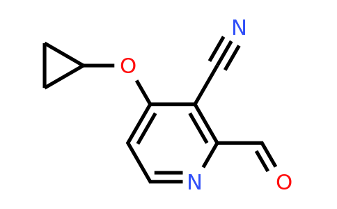 CAS 1243480-72-9 | 4-Cyclopropoxy-2-formylnicotinonitrile