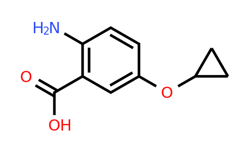 CAS 1243480-84-3 | 2-Amino-5-cyclopropoxybenzoic acid