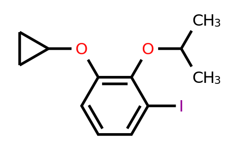 CAS 1243480-85-4 | 1-Cyclopropoxy-3-iodo-2-isopropoxybenzene