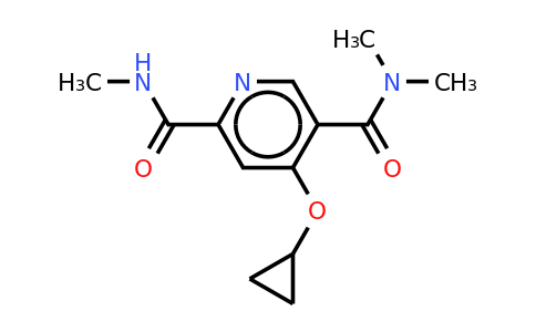CAS 1243480-86-5 | 4-Cyclopropoxy-N2,N5,N5-trimethylpyridine-2,5-dicarboxamide
