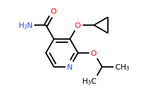 CAS 1243481-00-6 | 3-Cyclopropoxy-2-isopropoxyisonicotinamide
