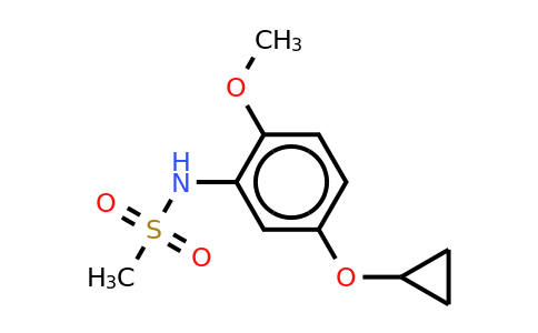 CAS 1243481-04-0 | N-(5-cyclopropoxy-2-methoxyphenyl)methanesulfonamide