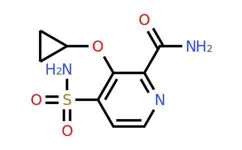 CAS 1243481-07-3 | 3-Cyclopropoxy-4-sulfamoylpicolinamide