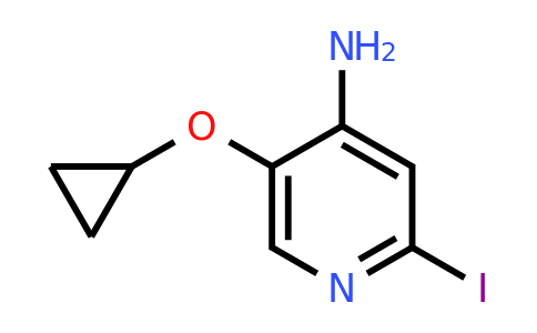 CAS 1243481-11-9 | 5-Cyclopropoxy-2-iodopyridin-4-amine