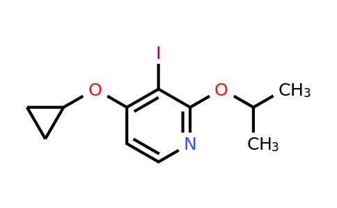 CAS 1243481-13-1 | 4-Cyclopropoxy-3-iodo-2-isopropoxypyridine