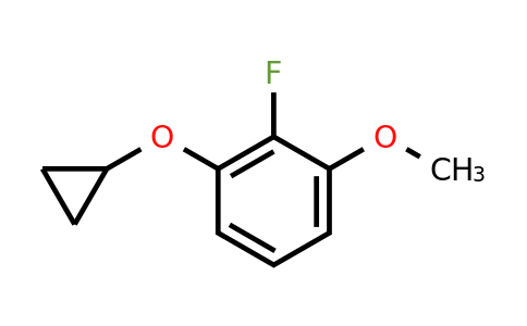 CAS 1243481-15-3 | 1-Cyclopropoxy-2-fluoro-3-methoxybenzene