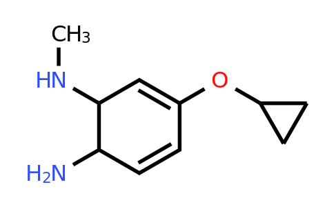 CAS 1243481-16-4 | 5-Cyclopropoxy-N1-methylcyclohexa-3,5-diene-1,2-diamine