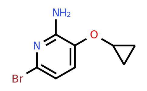 CAS 1243481-17-5 | 6-Bromo-3-cyclopropoxypyridin-2-amine