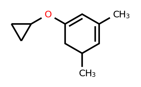 CAS 1243481-27-7 | 1-Cyclopropoxy-3,5-dimethylcyclohexa-1,3-diene