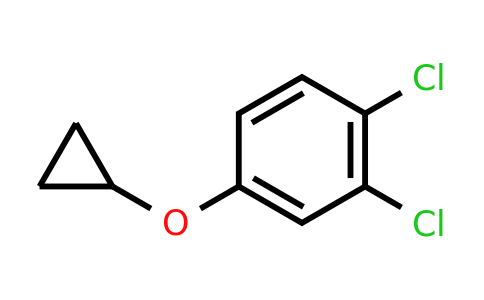 CAS 1243481-28-8 | 1,2-Dichloro-4-cyclopropoxybenzene