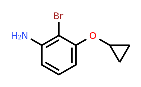 CAS 1243481-32-4 | 2-Bromo-3-cyclopropoxyaniline