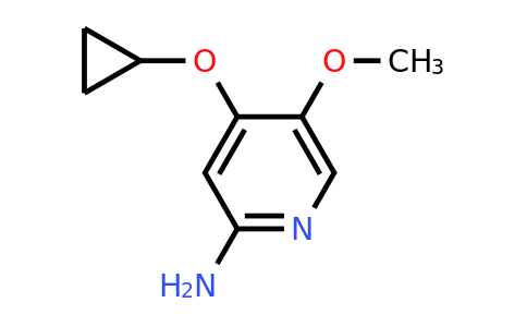 CAS 1243481-36-8 | 4-Cyclopropoxy-5-methoxypyridin-2-amine