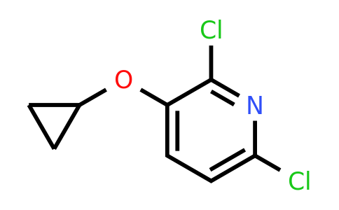 CAS 1243481-48-2 | 2,6-Dichloro-3-cyclopropoxypyridine