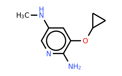 CAS 1243481-49-3 | 3-Cyclopropoxy-5-N-methylpyridine-2,5-diamine