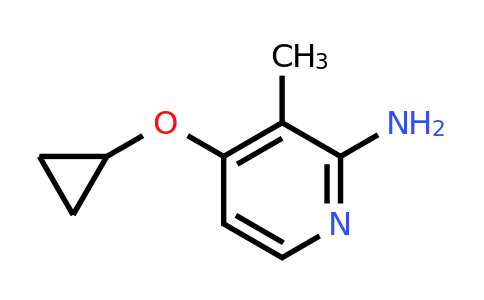 CAS 1243481-55-1 | 4-Cyclopropoxy-3-methylpyridin-2-amine