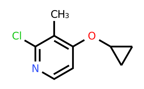 CAS 1243481-61-9 | 2-Chloro-4-cyclopropoxy-3-methylpyridine