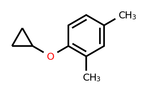 CAS 1243481-77-7 | 1-Cyclopropoxy-2,4-dimethylbenzene