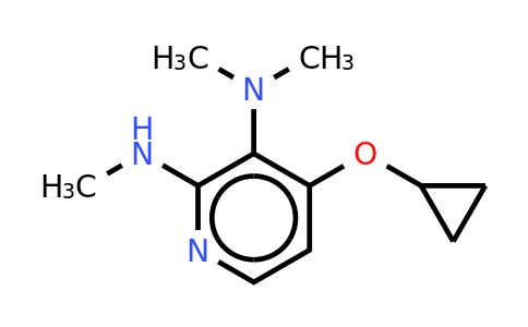 CAS 1243481-85-7 | 4-Cyclopropoxy-N2,N3,N3-trimethylpyridine-2,3-diamine