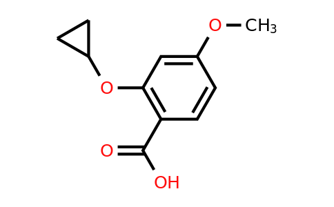 CAS 1243481-95-9 | 2-Cyclopropoxy-4-methoxybenzoic acid