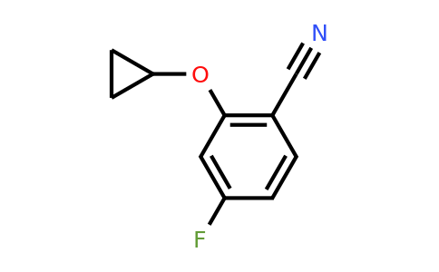 CAS 1243481-96-0 | 2-Cyclopropoxy-4-fluorobenzonitrile