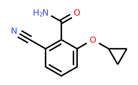 CAS 1243482-02-1 | 2-Cyano-6-cyclopropoxybenzamide