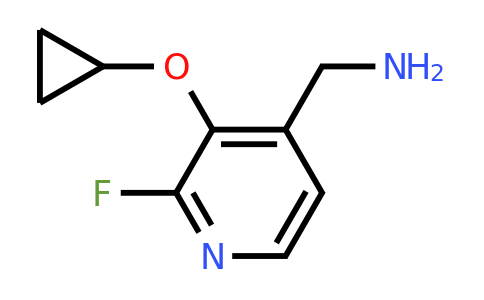 CAS 1243482-04-3 | (3-Cyclopropoxy-2-fluoropyridin-4-YL)methanamine