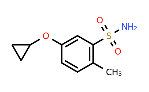 CAS 1243482-08-7 | 5-Cyclopropoxy-2-methylbenzenesulfonamide