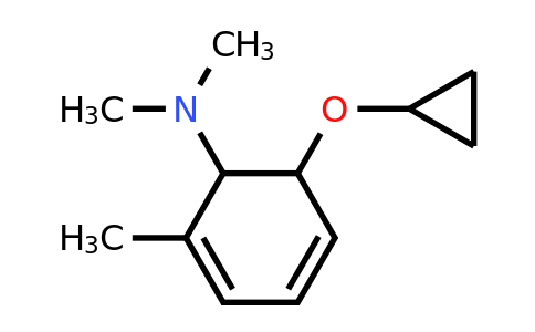 CAS 1243482-10-1 | 6-Cyclopropoxy-N,n,2-trimethylcyclohexa-2,4-dienamine
