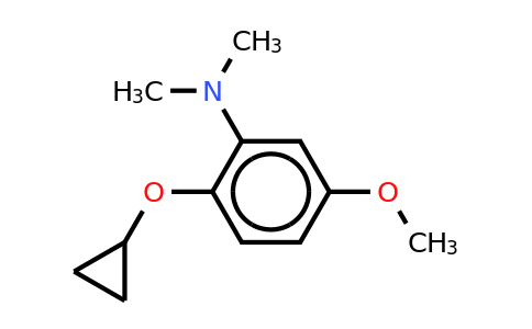 CAS 1243482-14-5 | 2-Cyclopropoxy-5-methoxy-N,n-dimethylaniline