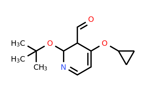 CAS 1243482-24-7 | 2-Tert-butoxy-4-cyclopropoxy-2,3-dihydropyridine-3-carbaldehyde