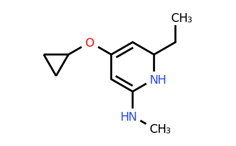 CAS 1243482-62-3 | 4-Cyclopropoxy-6-ethyl-N-methyl-1,6-dihydropyridin-2-amine