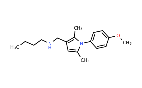 CAS 1243598-50-6 | butyl({[1-(4-methoxyphenyl)-2,5-dimethyl-1H-pyrrol-3-yl]methyl})amine