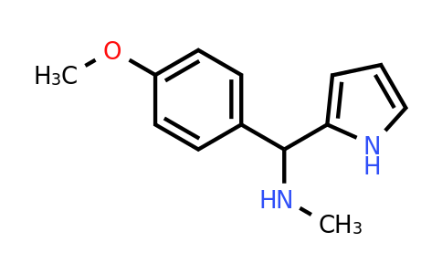 CAS 1243603-30-6 | 1-(4-Methoxyphenyl)-N-methyl-1-(1H-pyrrol-2-yl)methanamine
