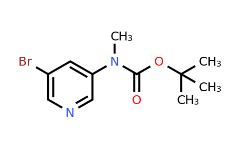 CAS 1243698-95-4 | tert-Butyl (5-bromopyridin-3-yl)(methyl)carbamate