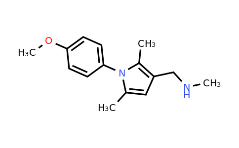 CAS 1243787-28-1 | {[1-(4-methoxyphenyl)-2,5-dimethyl-1H-pyrrol-3-yl]methyl}(methyl)amine
