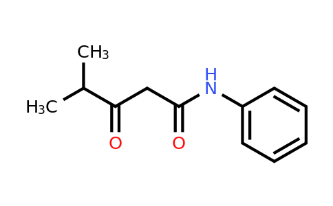CAS 124401-38-3 | 4-Methyl-3-oxo-N-phenylpentanamide