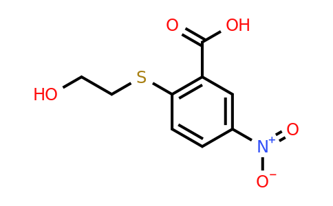 CAS 124416-04-2 | 2-[(2-hydroxyethyl)sulfanyl]-5-nitrobenzoic acid