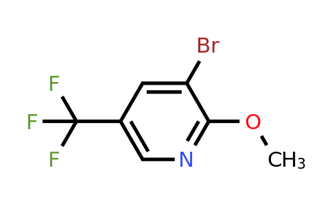 CAS 124432-63-9 | 3-Bromo-2-methoxy-5-trifluoromethylpyridine
