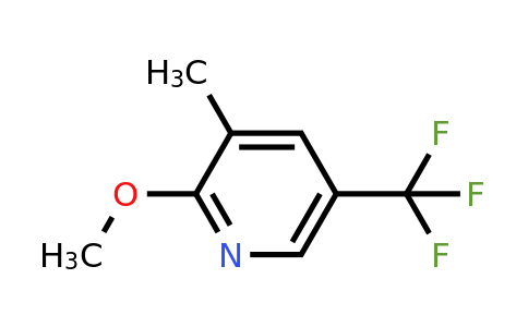 CAS 124432-64-0 | 2-Methoxy-3-methyl-5-(trifluoromethyl)pyridine