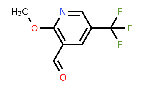 CAS 124432-66-2 | 2-Methoxy-5-(trifluoromethyl)nicotinaldehyde