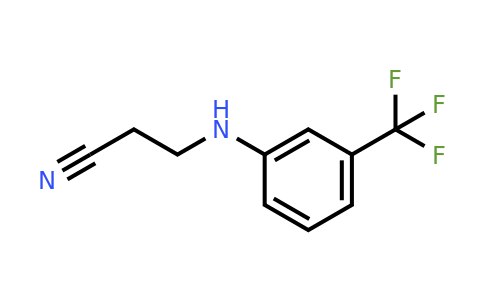 CAS 124438-60-4 | 3-{[3-(trifluoromethyl)phenyl]amino}propanenitrile