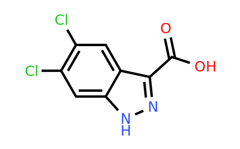 CAS 124459-91-2 | 5,6-Dichloro-1H-indazole-3-carboxylic acid