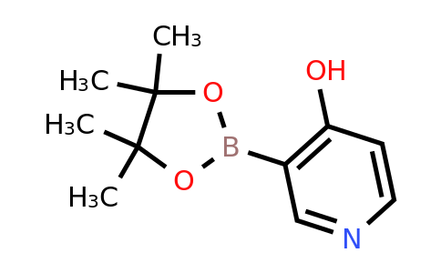 CAS 1244772-69-7 | 3-(4,4,5,5-Tetramethyl-1,3,2-dioxaborolan-2-YL)pyridin-4-ol