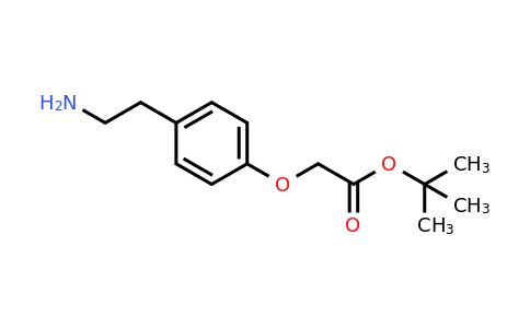 CAS 124499-19-0 | Tert-butyl [4-(2-amino-ethyl)-phenoxy]-acetate