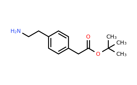 CAS 124499-20-3 | Tert-butyl [4-(2-amino-ethyl)-phenyl]-acetate