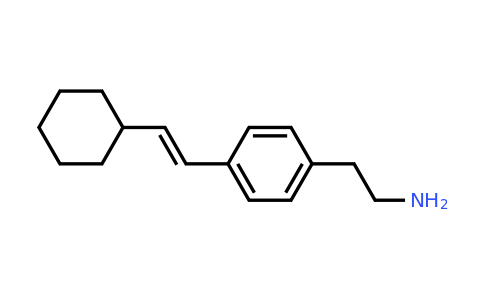CAS 124499-30-5 | 2-[4-(2-Cyclohexyl-vinyl)-phenyl]-ethylamine